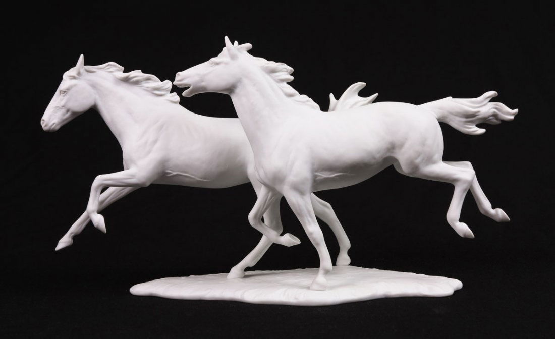 kaiser porcelain horse figurines