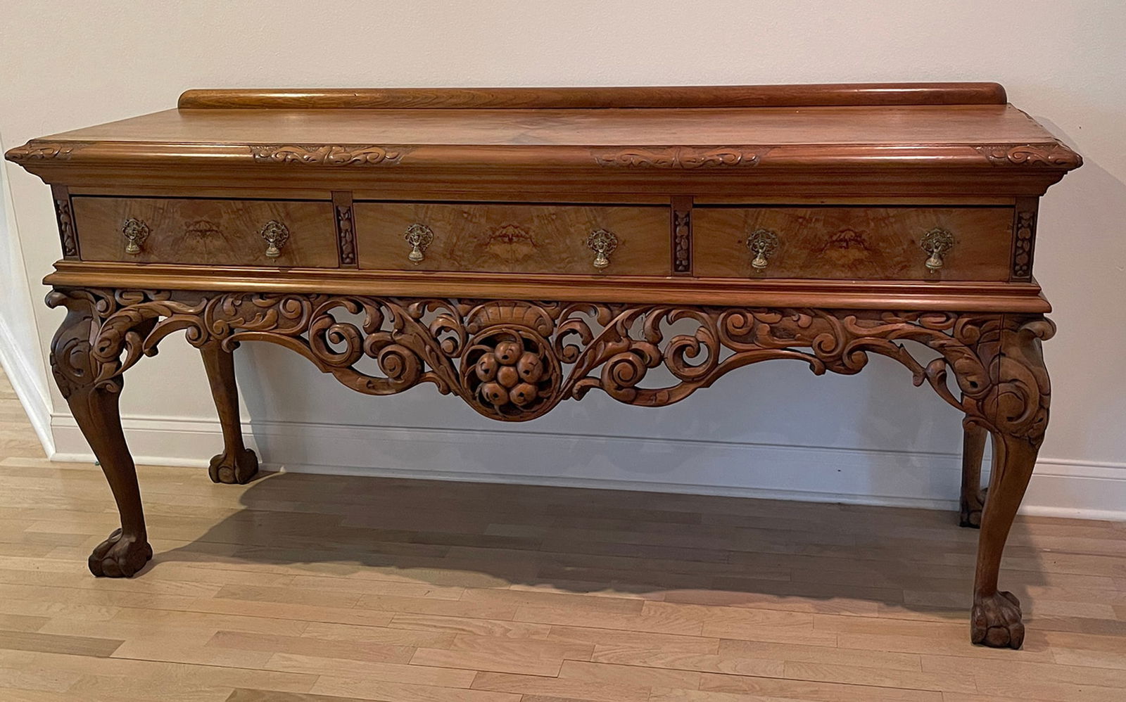 CARVED 19TH CENTURY HUNT BOARD / SERVER (1 of 3)