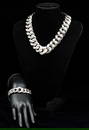 DAVID YURMAN STERLING & DIAMOND SET