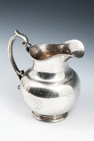 WILLIAM DURGIN SPAULDING & CO. STERLING PITCHER