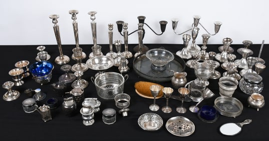 MASSIVE STERLING SILVER MISC ITEMS MOSTLY WEIGHTED