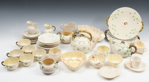 IRISH BELLEEK PORCELAIN COLLECTION