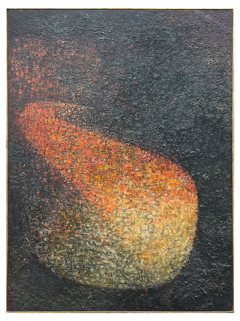 SHEILA MCDONALD ABSTRACT PAINTING “BEYOND” (1 of 3)