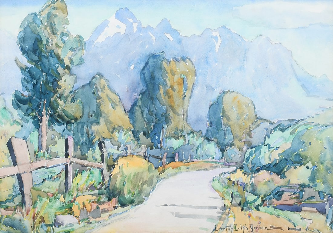 DOROTHY PLYMOUTH JENSON LANDSCAPE PAINTING (1 of 4)