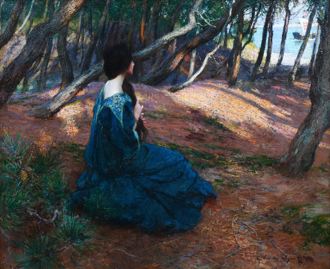 HARRY VAN DER WEYDEN GENRE PAINTING (1 of 4)