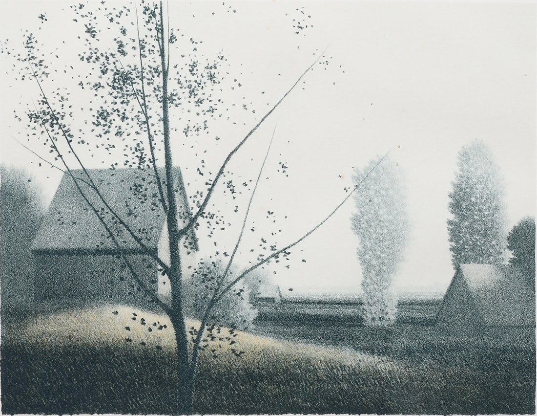 ROBERT KIPNISS ?AUGUST SHADOWS? LITHOGRAPH (1 of 6)