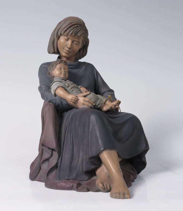 453 ELISA of SPAIN LIMITED EDITION FIGURINE MATERNITY Dec 09, 2012