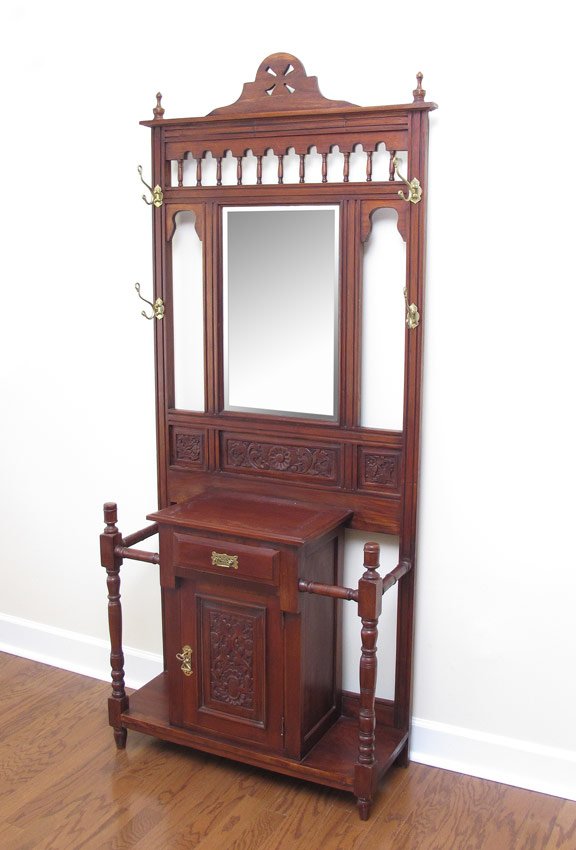 50 VICTORIAN STYLE HALL TREE