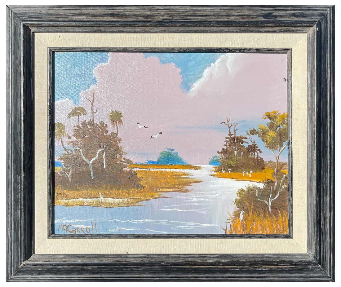 MARY ANN CARROLL FLORIDA HIGHWAYMEN BACKWATER PTG. (1 of 4)
