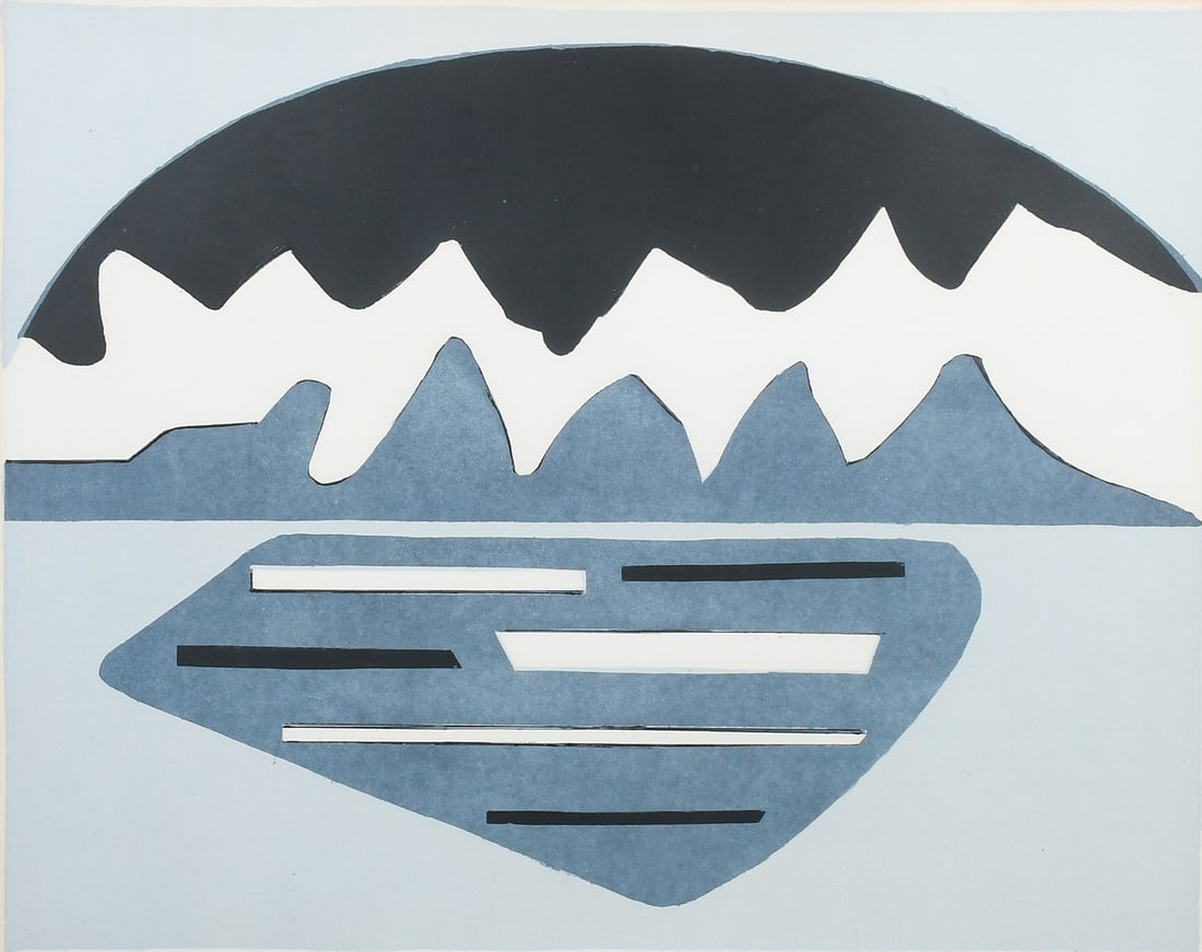 HELEN GERARDIA “BLUE ISLAND” MCM LITHOGRAPH (1 of 6)