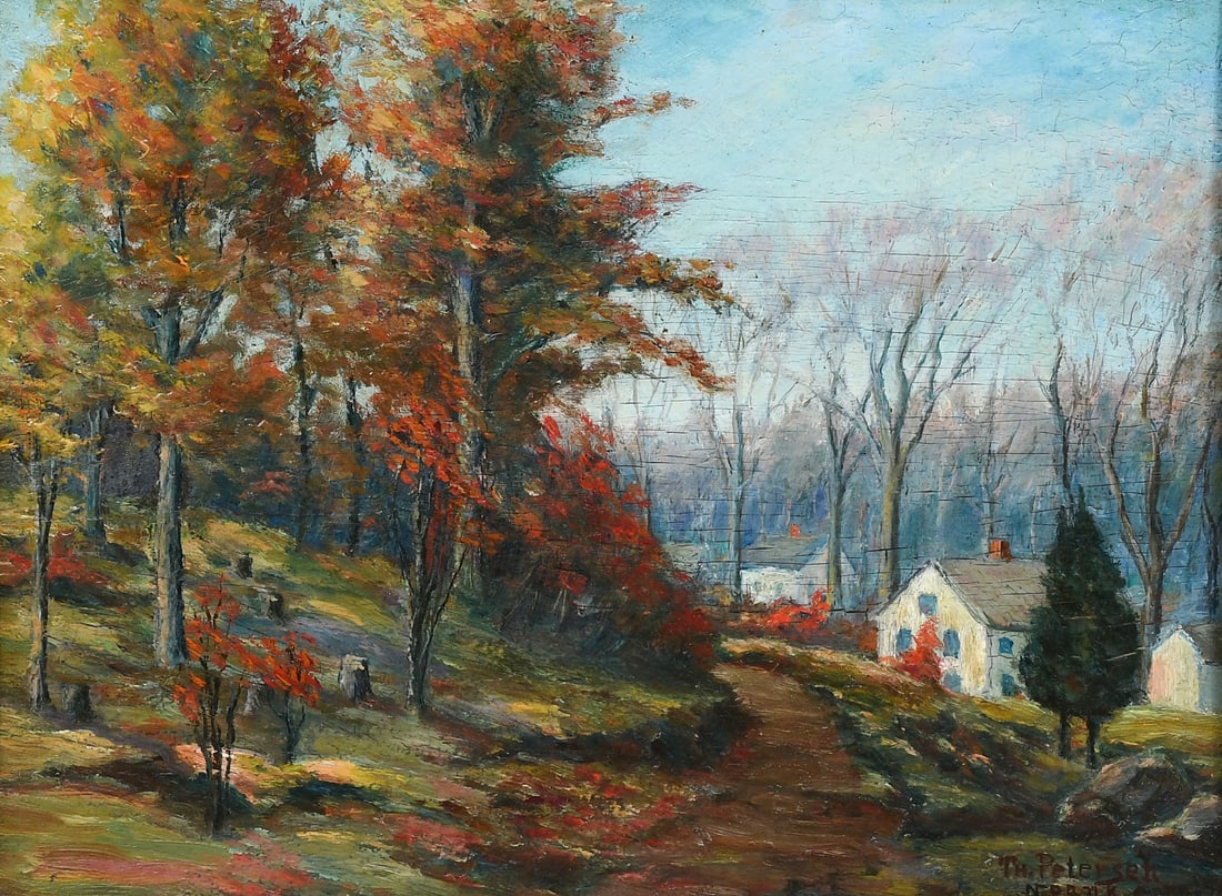 THOMAS PETERSEN “OLD MYSTIC” PAINTING (1 of 5)