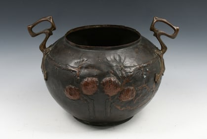 LUDWIG VIERTHALER FOR WINHART & CO. JUGENDSTIL BOWL