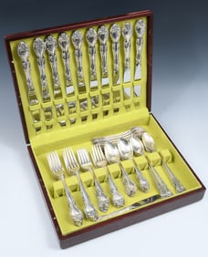 67 PC. GORHAM "MELROSE" STERLING FLATWARE