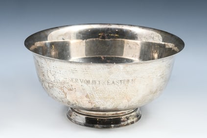 LARGE BOARDMAN STERLING PRESENTATION BOWL