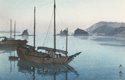 HIROSHI YOSHIDA JAPANESE WOODBLOCK PRINT