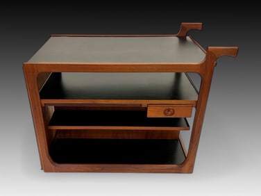 MID-CENTURY MODERN DANISH TEA / BAR CART