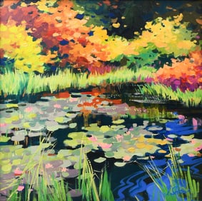 IRENE SHERI POND PAINTING