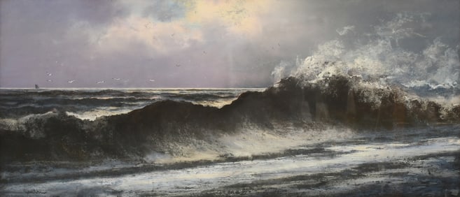 EXCEPTIONAL PASTEL BY WILLIAM CHANDLER