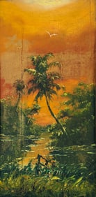 SYLVESTER WELLS FLORIDA HIGHWAYMEN PAINTING