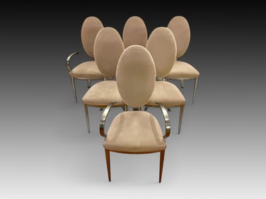 6 DESIGN INSTITUTE AMERICA (DIA) DINING CHAIRS