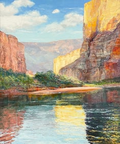 ARLINE TINUS PAINTING “AFTERNOON LIGHT”