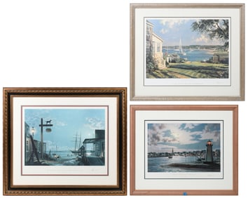 3PC. JOHN STOBART LIMITED EDITION PRINT LOT