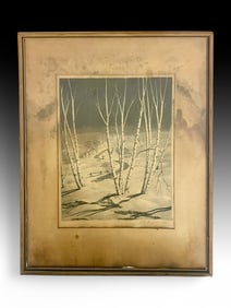 SAMUEL MARGOLIES ETCHING AND AQUATINT