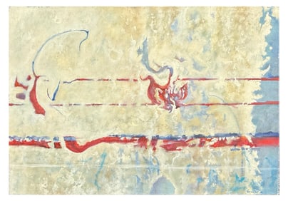 FRANK CARMELITANO ABSTRACT PAINTING