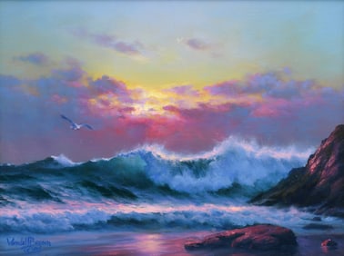 WENDELL BROWN “COMING OF EVE” PAINTING
