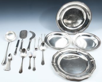 FRENCH CHRISTOFLE PLATTERS & SERVING PIECES