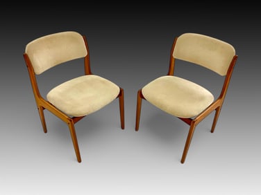 PR. MID-CENTURY STYLE SUN CABINET SIDE CHAIRS