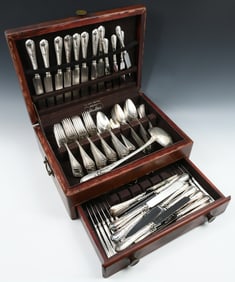 99+ PC. FRENCH CHRISTOFLE SILVERPLATE FLATWARE