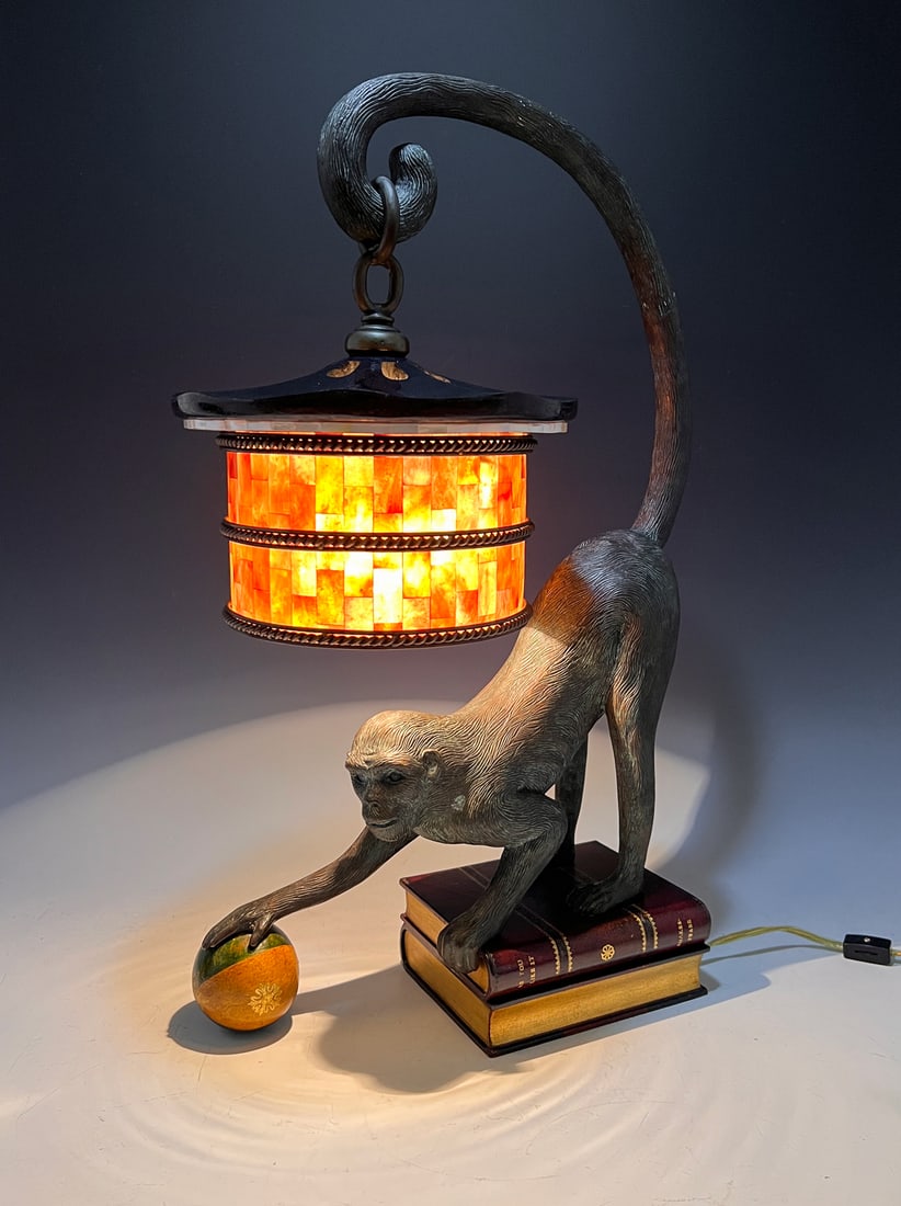 MAITLAND SMITH MONKEY LAMP (1 of 6)