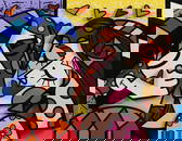 ROMERO BRITTO “DELICIOUS&rdquo; 3-D SERIGRAPH