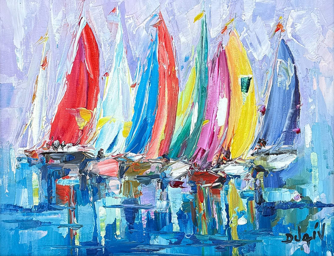 DUAIV PAINTING “VENT ET VOILES” (1 of 4)