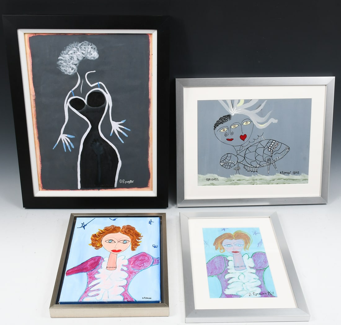 FOUR BRUCE PIPMANN ARTWORKS (1 of 7)