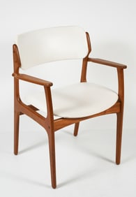 DANISH MODERN ERIC BUCK TEAK ARMCHAIR