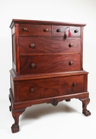 WIDDICOMB MAHOGANY CHEST OF DRAWERS