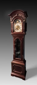 MOON PHASE GRANDFATHER CLOCK