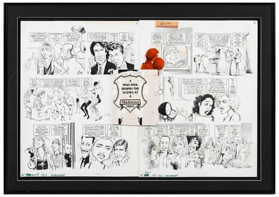 MORT DRUCKER ORIGINAL COMIC ARTWORK FOR MAD