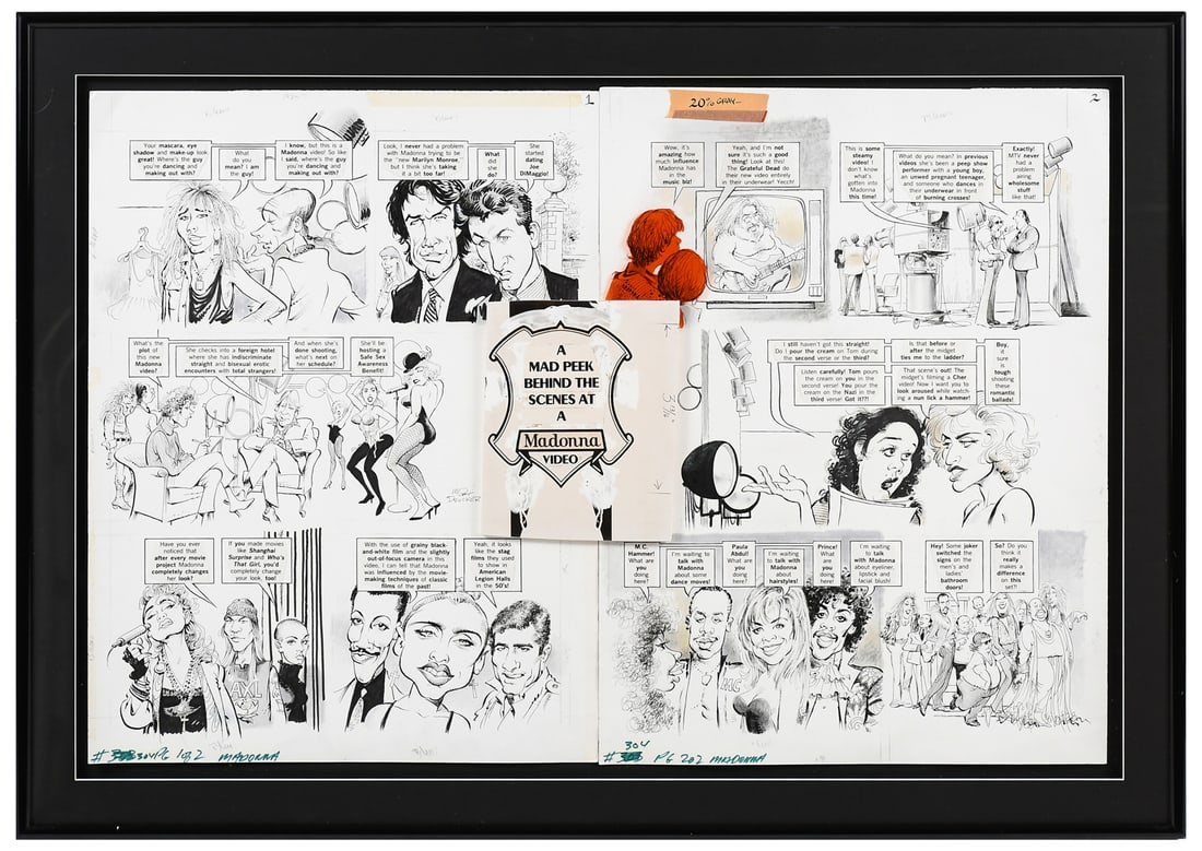 MORT DRUCKER ORIGINAL COMIC ARTWORK FOR MAD (1 of 8)