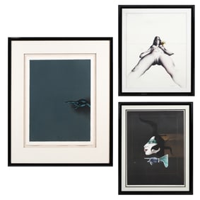 THREE PAUL WUNDERLICH LITHOGRAPHS