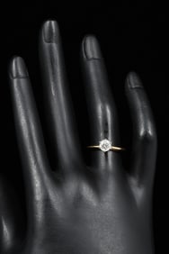 14K .50 CT. DIAMOND SOLITAIRE RING