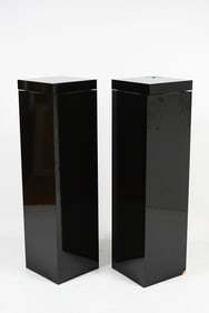 PR. BLACK SWIVEL TOP PEDESTALS
