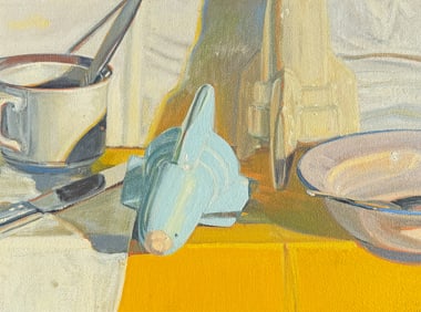 GERRY PERRINO TABLETOP STILL LIFE PAINTING