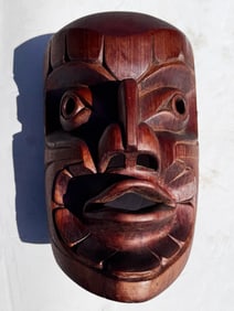 JAMES DICK SOUTHWEST POST HAIDA MASK
