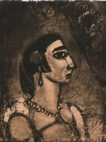 GEORGES ROUAULT AQUATINT AFTER A PAINTING