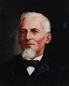 19TH CENTURY PORTRAIT OF GENTLEMAN WITH GOATEE