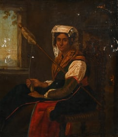 ILLEGIBLY SIGNED 19TH CENTURY PAINTING