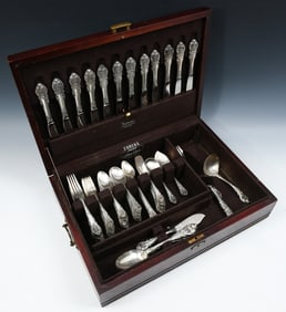 92 PC. WALLACE "SIR CHRISTOPHER" STERLING FLATWARE
